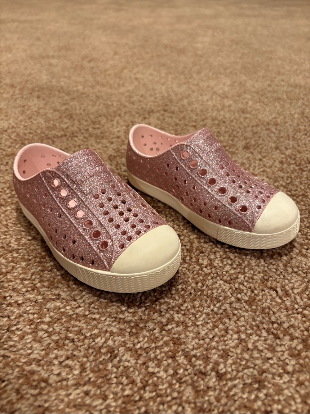 Native | Jefferson Slip-on | Sparkle Pink | Toddler c8